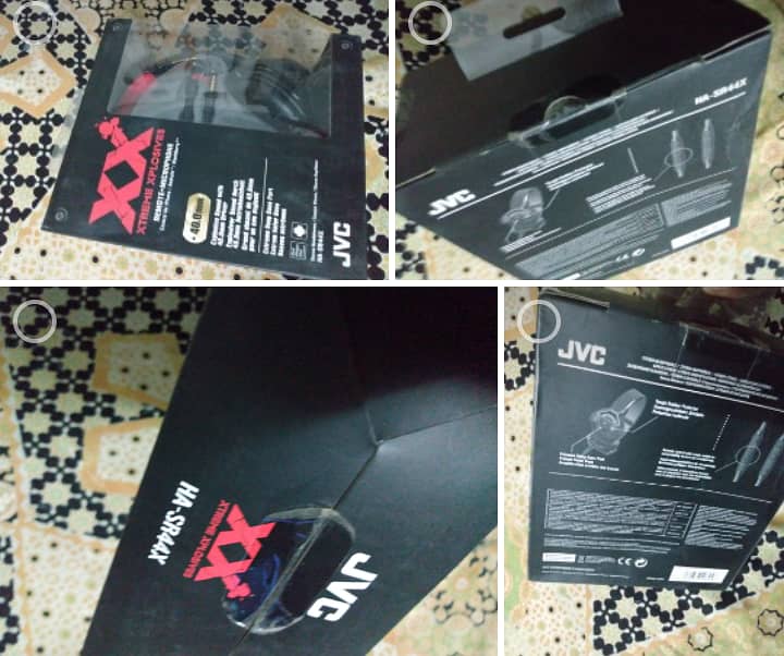 JVC HA-SR44-X Xtreme Xplosive XX series Deep Bass Headphones 3