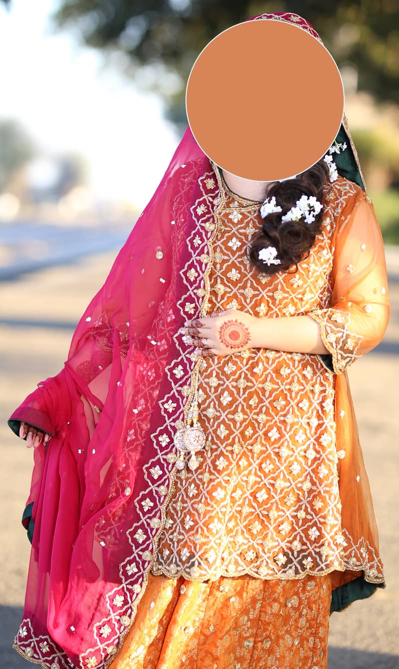 Mehndi dress | Bridal dress | Bridal for bride | Wedding dress 1