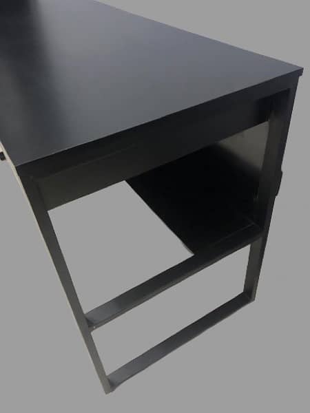 Gaming Table Study Table Black 5 Feet Length With Drawers 3
