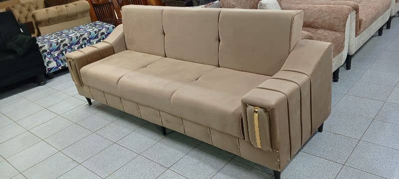 Sofa Cum bed | Three Seater | Quality Finished. 1
