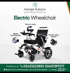 ELECTRIC WHEEL CHAIR/FOLDABLE  WHEEL CHAIR FOR PATIENT FOR SALE