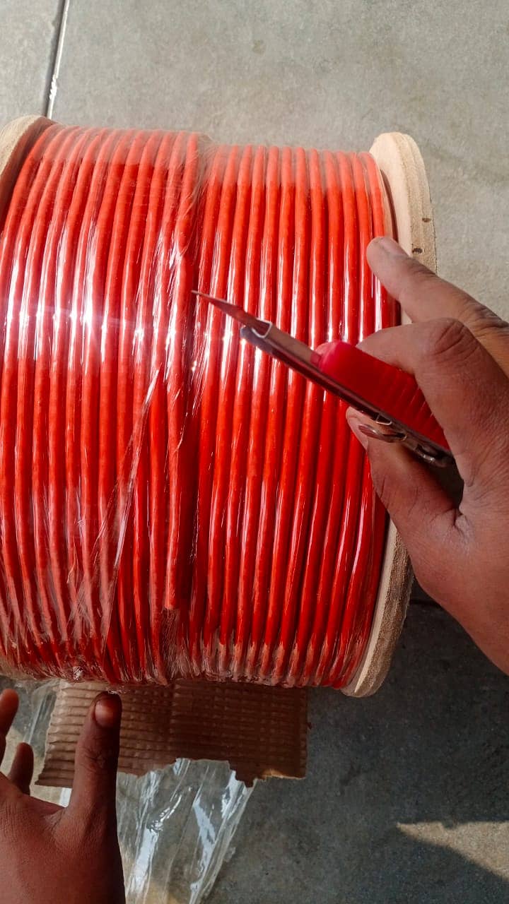 Dahua UTP CAT6 Cable Copper - White & Orange Availble bulk Quantity 11