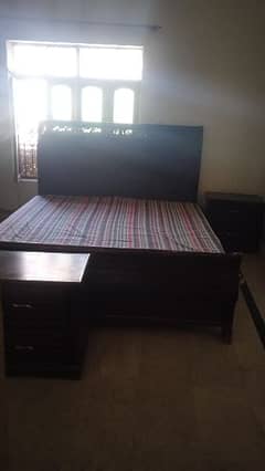 double bed in good condition