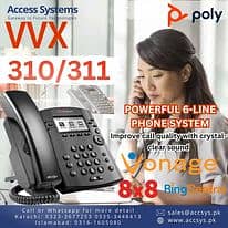 IP phones Polycom VVX300 VVX311 VVX410  Cisco 7821 | 7942 |8841|CP8961 17