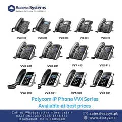 IP phones Polycom VVX300 VVX311 VVX410  Cisco 7821 | 7942 |8841|CP8961