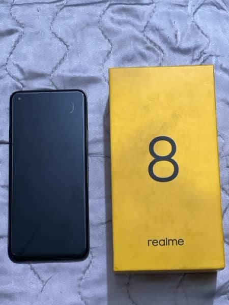Realme 8 8/128 Genuine Condition With Original Accessories and Box 0