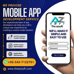 Mobile App | Custom Website | E-Commerce App | Website Development