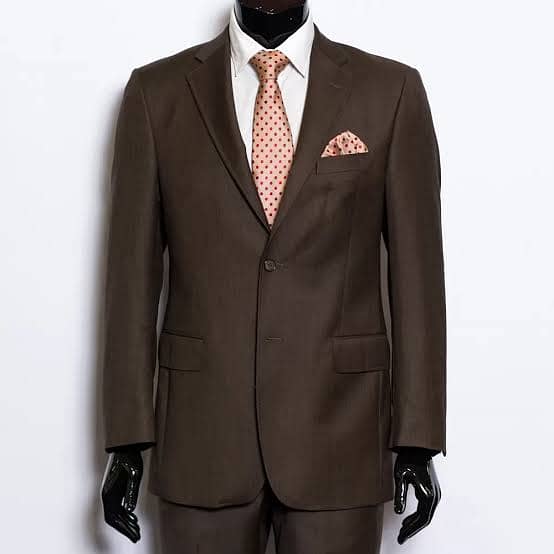 pant coat suits brown color 2
