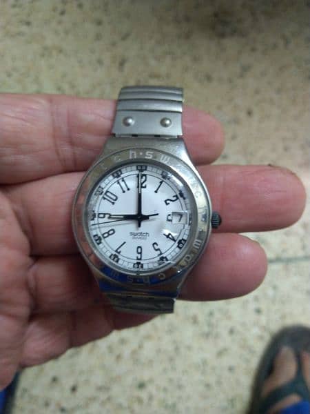 Swatch wrist watch 1