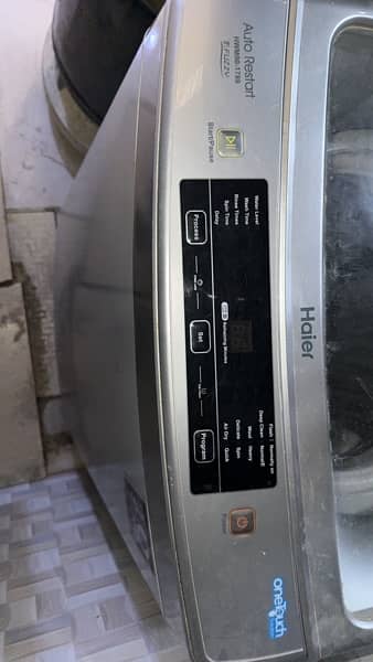haier washing machine automatic 1