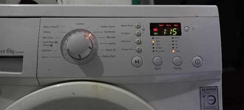 LG automatic washing machine 2