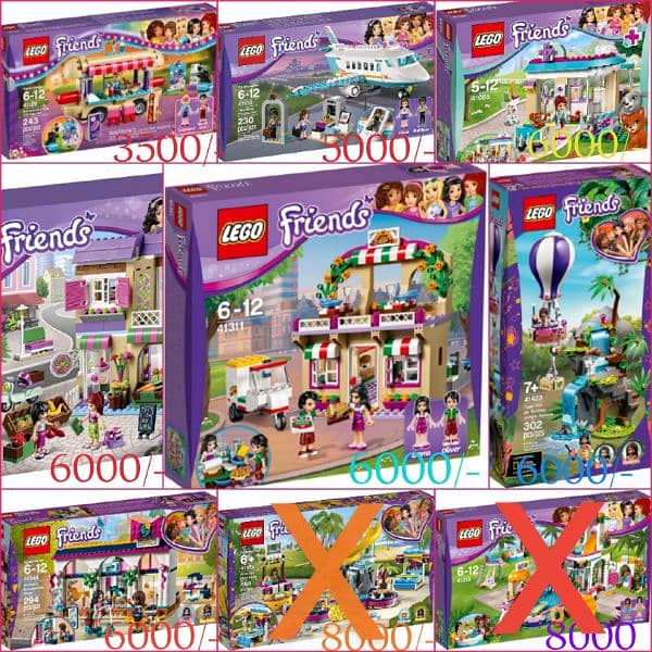 LEGO Different Sizes Different Prizes 3