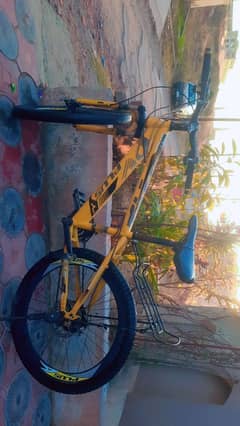MTB CYCLE BEST OFFER 24 INCH THE COLOUR YELLOW