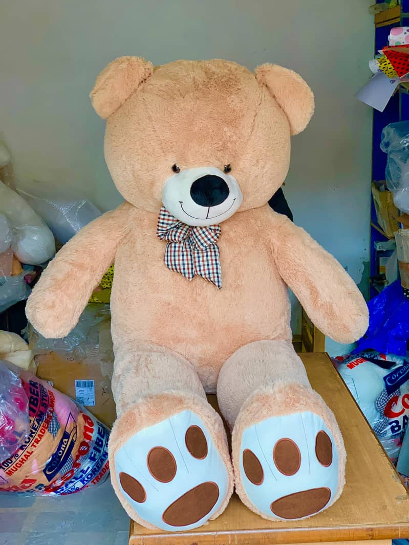 Teddy bear 6 feet stuffed toy available for sale 1