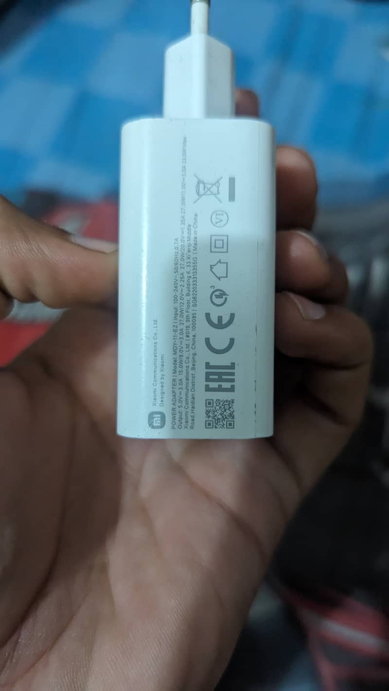 Xiaomi 33 watt original charger 4