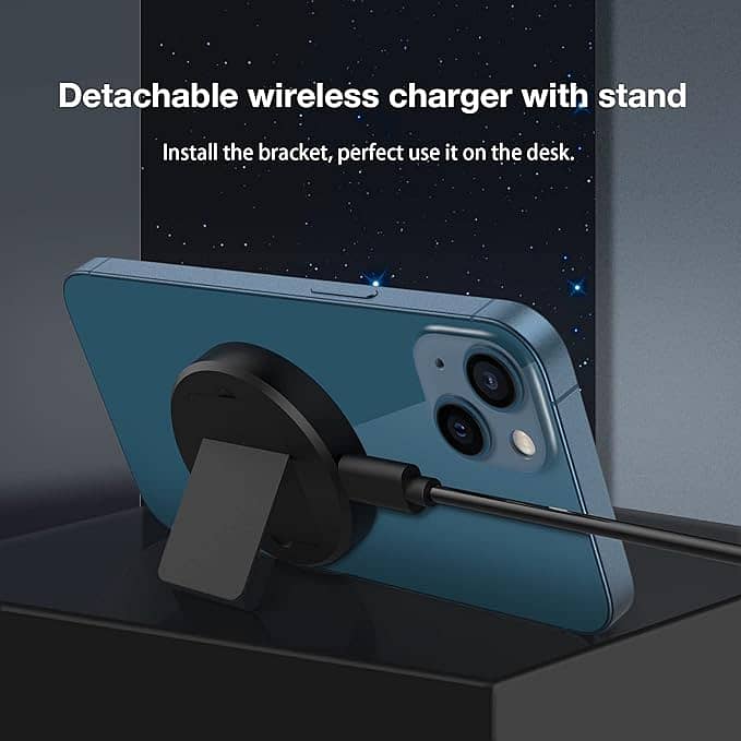 KKM Magnetic Wireless Charger, Compatible with MagSafe Charger/ 3