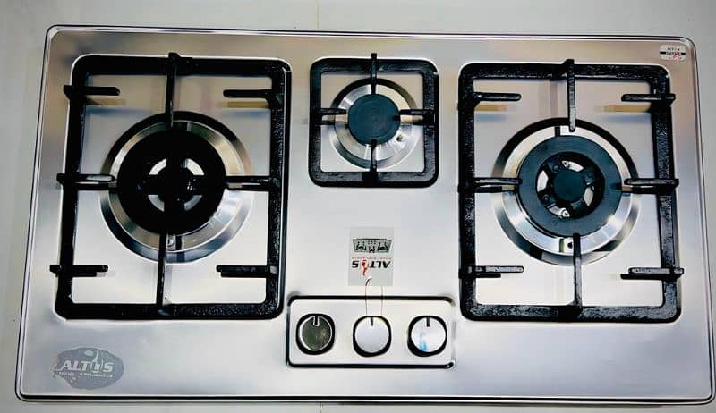 gray nite and 3D  automatic  stove 1
