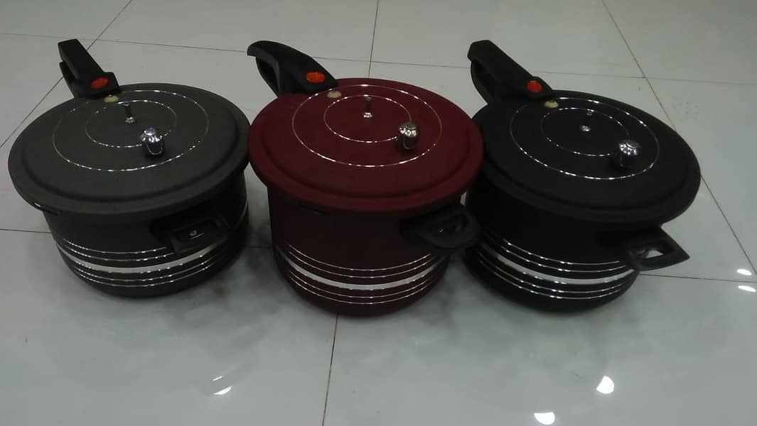 Non-Stick Pressure Cookers High Quality 13ltr 2