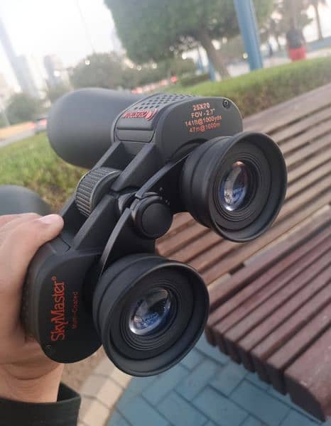 Italian Brand Galilio 20x50 military brown binocular 10