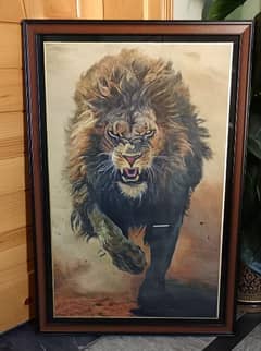 Oil Painting -Lion