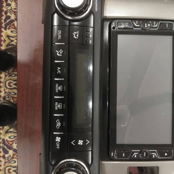toyota pardo 2014 to 2017 ac panel with lcd 03135125512 3