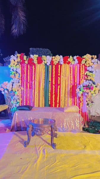 Flower Decor,  Birthday Decor,catering,stage, Sound System, Lights 18