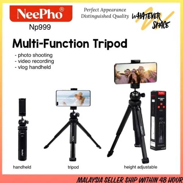 Nepho Np-999 Multi Function Tripod for shooting 5