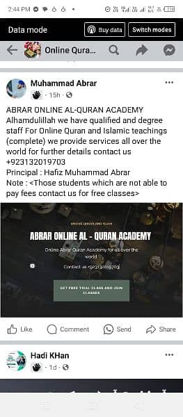 Online Quran Teacher|Islamic Studies Teacher|Only Student Contact Me 10