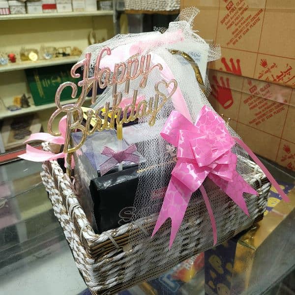 engagement Acrylic box, eidi box, gift basket, cake box in acrylic 2