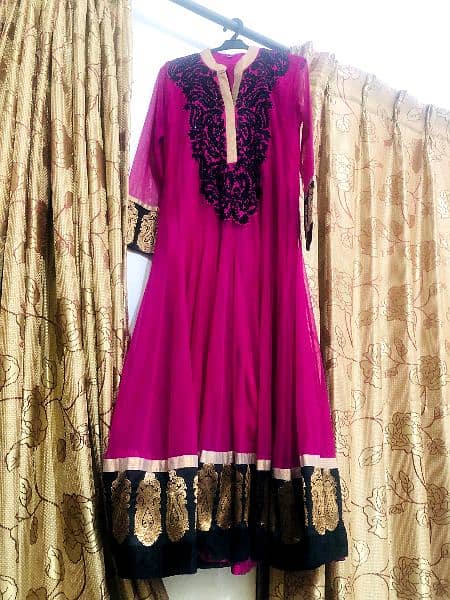 beautiful frock just one time used 1