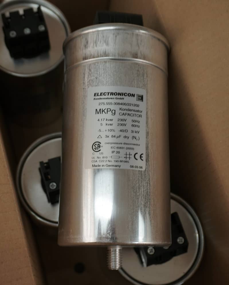 CAPACITORS, Starting , Kvr, Seimens , shizuki Japan 1