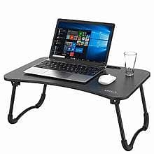 laptop wooden table 1