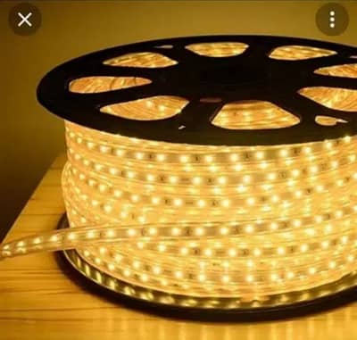 LED Rope Light available in warm/white color.