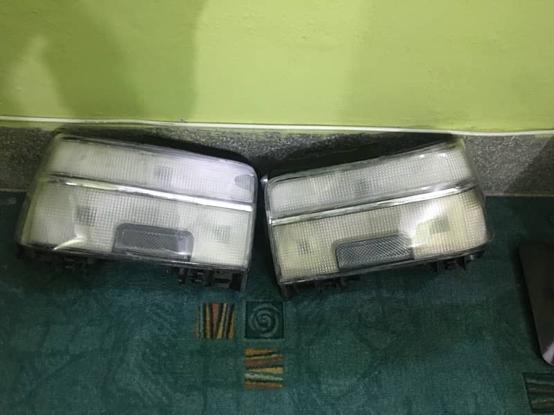 Clear Tail lights Back Lights for Toyota Corolla 1994 - 2001 1