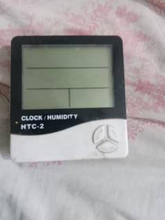 temperature and humidity meter