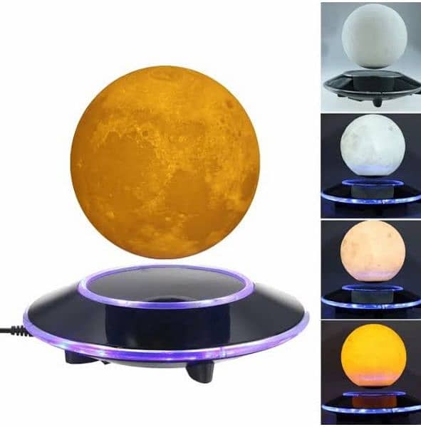 3D Magnetic Levitation Moon Lamp 1