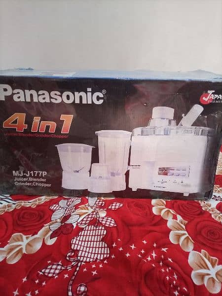 Panasonic Juicer Blender Grinder Chopper 4 In 1 0