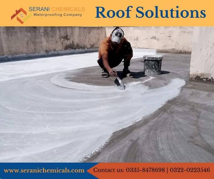 Roof Leakage Bathroom Leakage Roof Heat Proofing Roof waterproofing 2