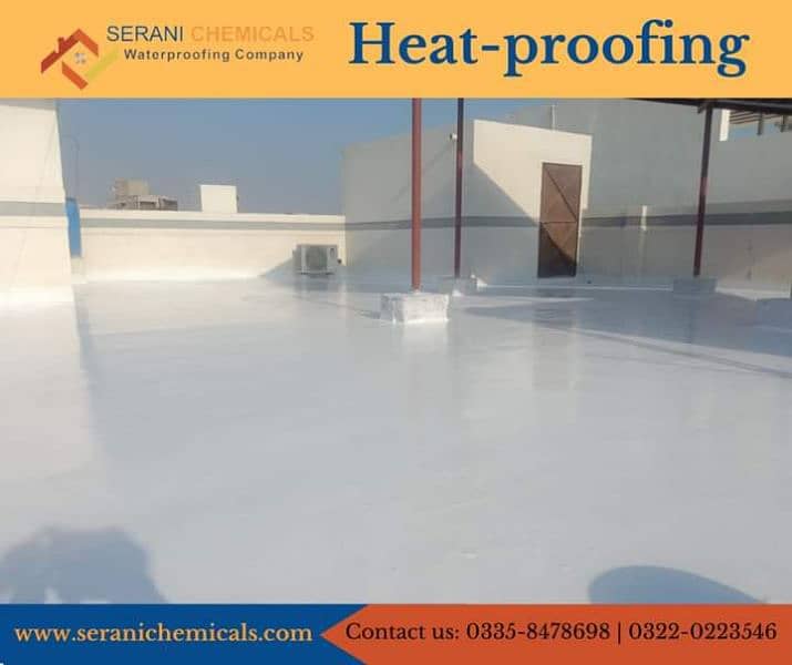 Roof Leakage Bathroom Leakage Roof Heat Proofing Roof waterproofing 4