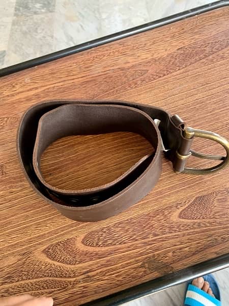 100% Original Leather Gap Belt for women 4