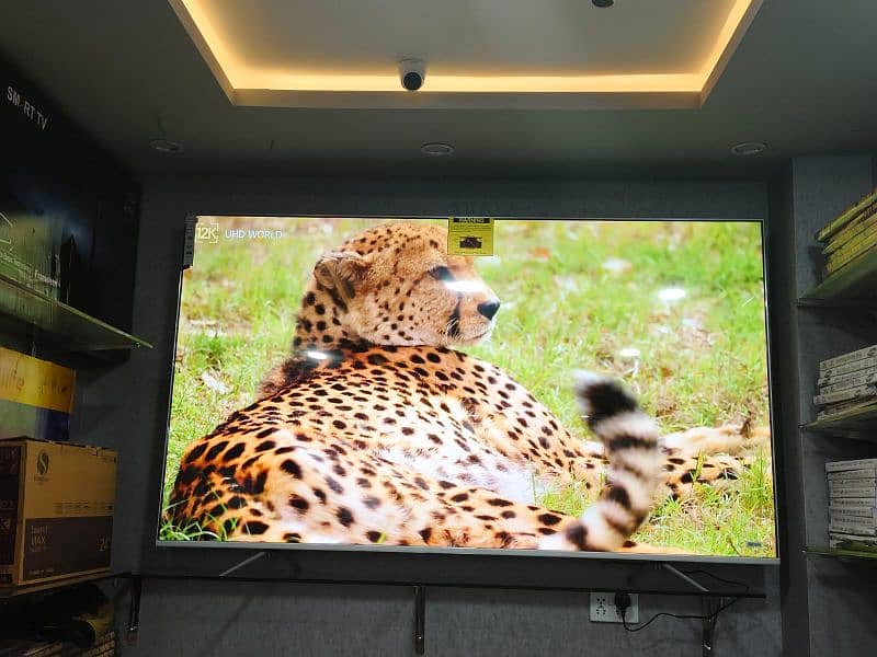 85 INCH SMART ANDROID LED 4K UHD   03228083060 0