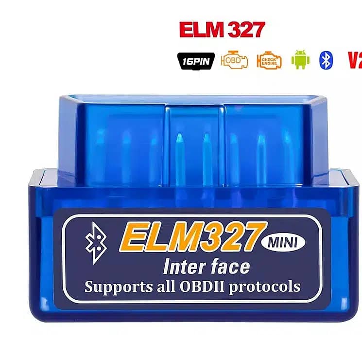 ELM327 OBD2 Bluetooth OBDII Scanner  Code Reader 0