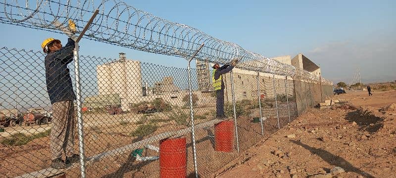 Razor Wire | Barbed Wire | Electric Fencing | Chain link Fencing | 3