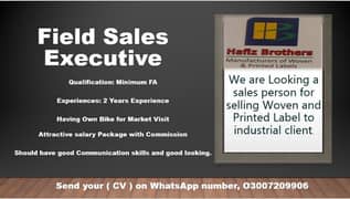 Field Sales Executive/Sales Officer/BDE/BDO