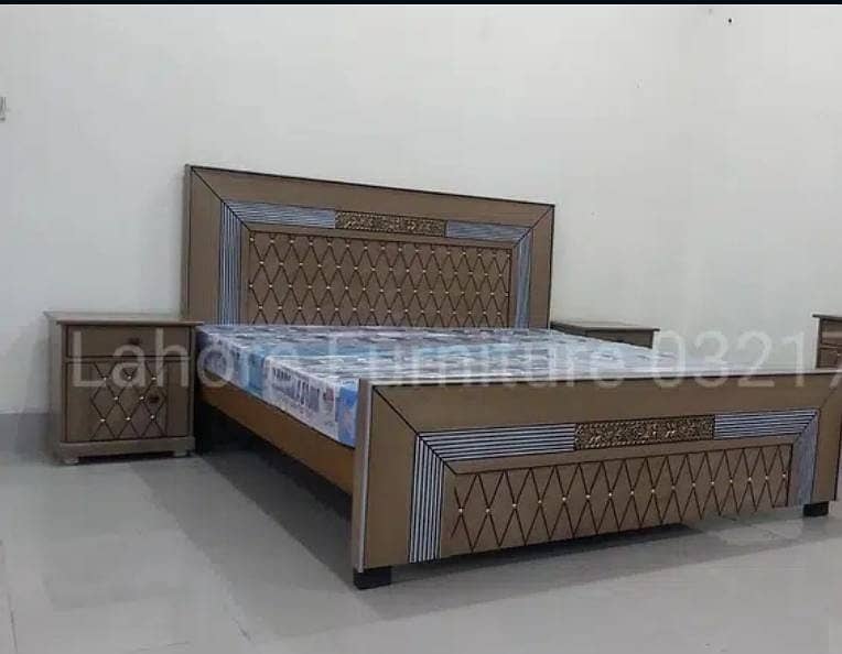Wooden bed set/side tables/dressing/wardrobes/showcase/Furniture 5