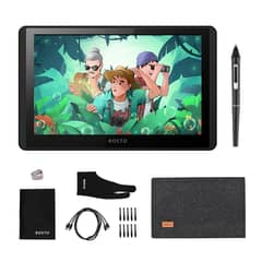 BOSTO 12HD-A 11.6Inch Graphics Drawing Tablet Monitor 1366x768 Display