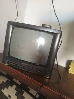 T. V with entina, wire and remote