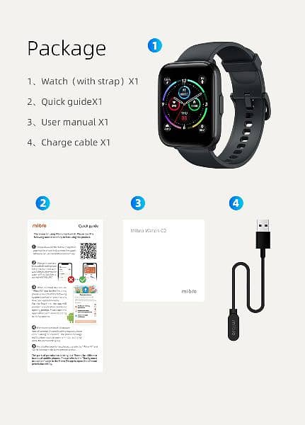 XIAOMI Mibro C2 with NFC Smart Watch 2