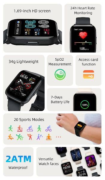 XIAOMI Mibro C2 with NFC Smart Watch 14