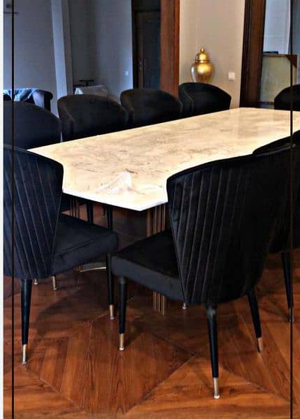 8 seater dining table set wholesale price 03002280913 14